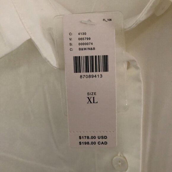 NEW Anthropologie Mare Women sz XL Buttondown 2 in 1 Sequin Mini Shirt Dress - Picture 6 of 16